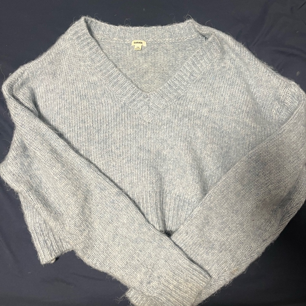 garage cropped sweater
